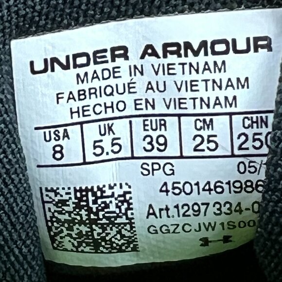 Under Armour Women's Black & Pink Baseball & Softball Sport Shoes - Picture 8 of 8